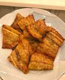 Cá ngát khô chiên giòn