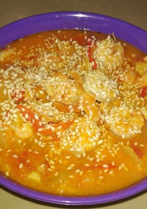Foto resep Udang asam manis pedas ala kadarnya 😁
