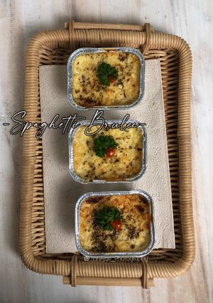 Foto resep Spaghetti Brulee Ala Chef Haura