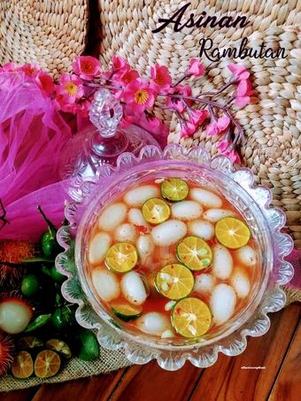 Easy Steps to Prepare Asinan Rambutan the Perfect So Delicious