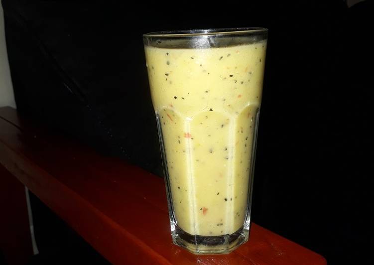 Easiest Way to Make Quick Passion apple banana smoothie