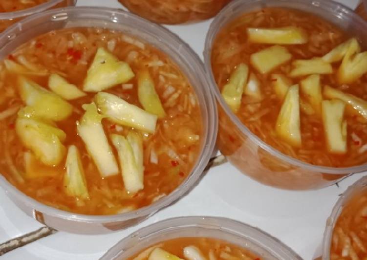 Cara Membuat Asinan Buah Serut Yang Gurih