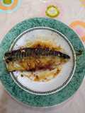 Saba Kabayaki ("Grilled" Mackerel) microwave super simple