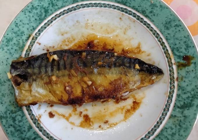 Ternyata ini loh! Resep membuat Saba Kabayaki (&#34;Grilled&#34; Mackerel) microwave super simple  menggugah selera