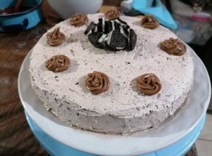 Una foto de Pastel de chocolate