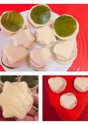 Hình của món Bánh dày giò chả.
