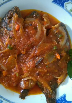 Foto resep Nila goreng saus padang