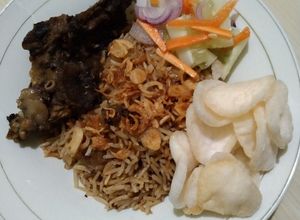Foto resep Nasi Kebuli Kambing Rice Cooker