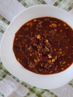Chilis bab recept fotója