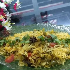 Flavourful biryani A picture of Flavourful biryani.