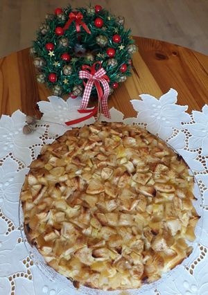 Almatorta recept fotója