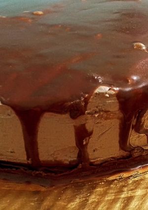Una foto de Pastel de chocolate 🍰😋