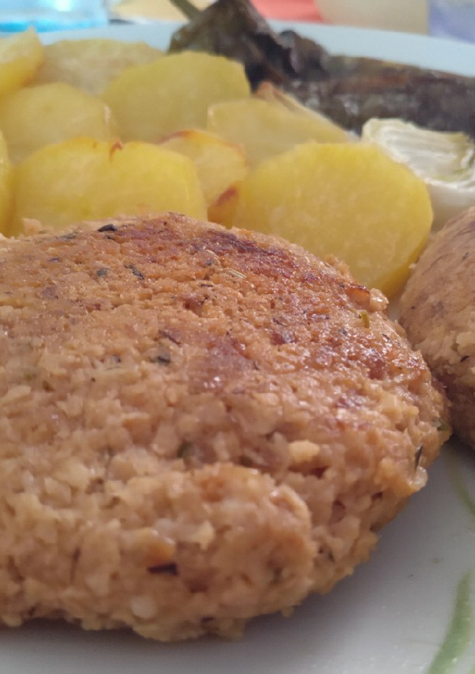 Una foto de Hamburguesas de soja texturizada Lauri