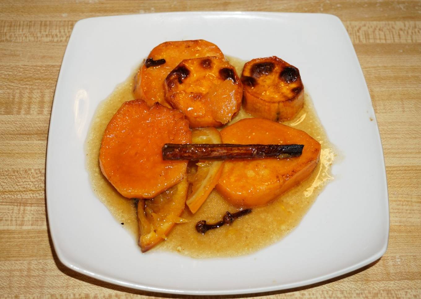 CAMOTE ANARANJADO HORNEADO. JON STYLE