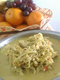 Foto resep Sayur rebung cabe hijau
