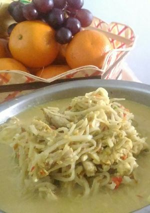 Foto resep Sayur rebung cabe hijau