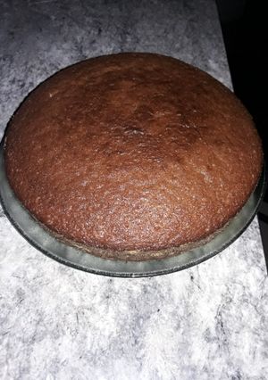 Una foto de Bizcochuelo de chocolate esponjoso