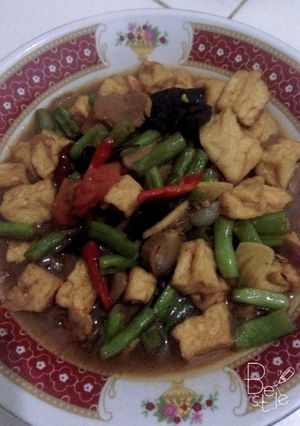 Foto resep Tumis buncis bakso tahu simpel
