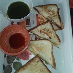 A picture of Veg cheese sandwich.