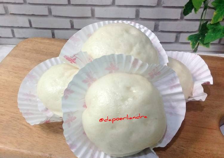 Bakpao lembut 3 T (tanpa ulen, tanpa mixer, tanpa telur)