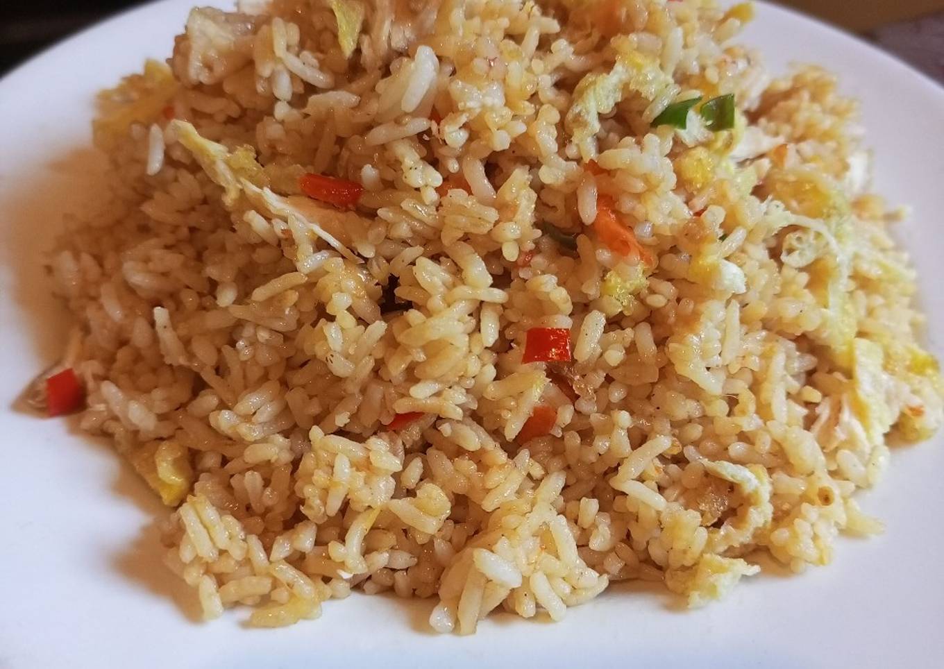 Nasi goreng ayam cabe