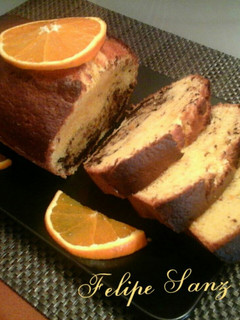 Foto principal de Bizcocho de naranja y chocolate