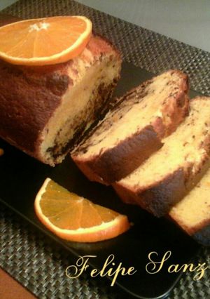 Foto principal de Bizcocho de naranja y chocolate