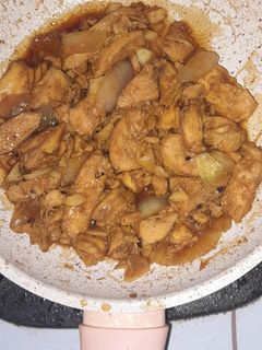 Foto resep Ayam lada hitam bumbu instan