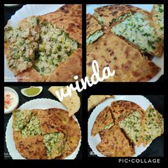 A picture of Ghobi paratha.