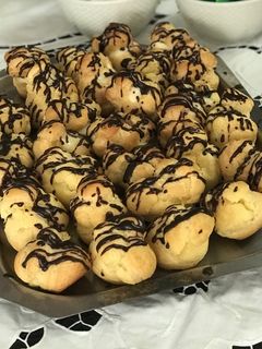 Una foto de Bombas de crema (las clásicas del librito de maizena)
