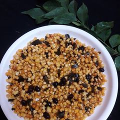A picture of Subudana fry with Gondhoraj lemon juice.