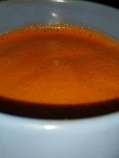 Una foto de Licuado de zanahoria y naranja