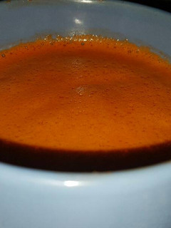 Una foto de Licuado de zanahoria y naranja