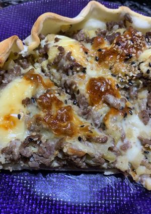 Una foto de Tarta de carne (4 ingredientes)