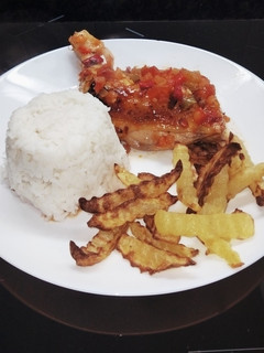Una foto de Zancas de pollo al horno