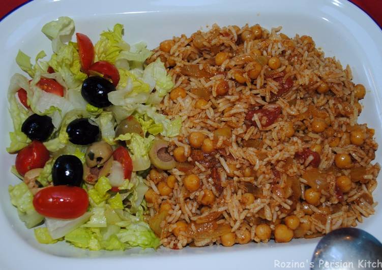 Recipe of Homemade Chickpeas rice