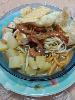 Foto resep Mie rebus medan