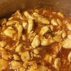 A picture of Saucy Honey Turkey (or Chicken).