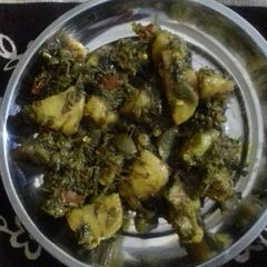 A picture of Aaloo methi ki sbji.