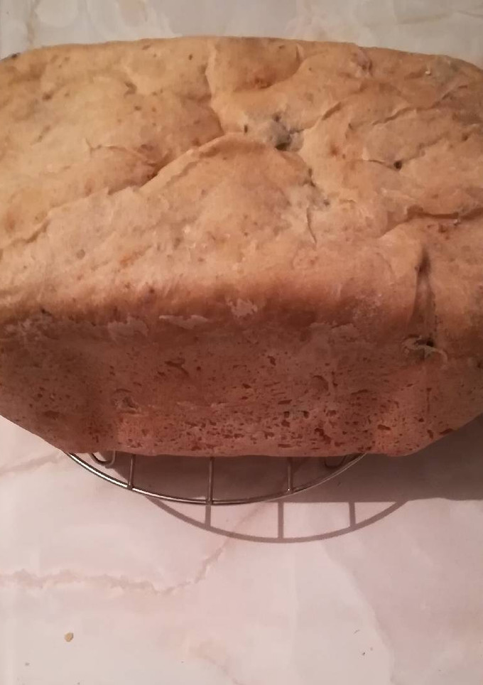 Una foto de Pan de cebolla a mi estilo en la panificadora del Lidl