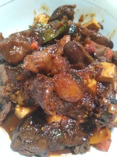 Foto resep Bistik ati ampela tahu
