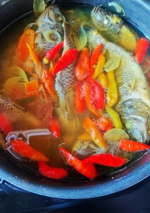 Foto resep Pindang kuning mujahir / Kelo asem iris mujair / #asemasemmujair