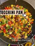 HEALTHY ZUCCHINI RECIPE l ZUCCHINI PAN. Delicious, Quick and Easy Recipe