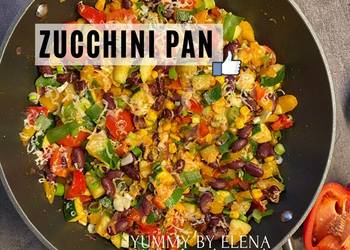 Easiest Way to Prepare Yummy HEALTHY ZUCCHINI RECIPE l ZUCCHINI PAN Delicious Quick and Easy Recipe