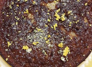 Foto di Torta alle clementine con camomilla e miele