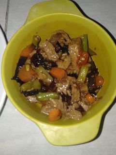 Foto resep Tumis wortel buncis tempura