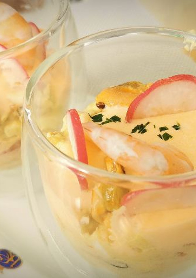 Una foto de Ensaladilla de mar con Mahonesa escabechada