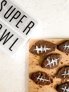 Una foto de Pancakes para el súper bowl