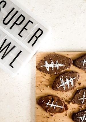Una foto de Pancakes para el súper bowl