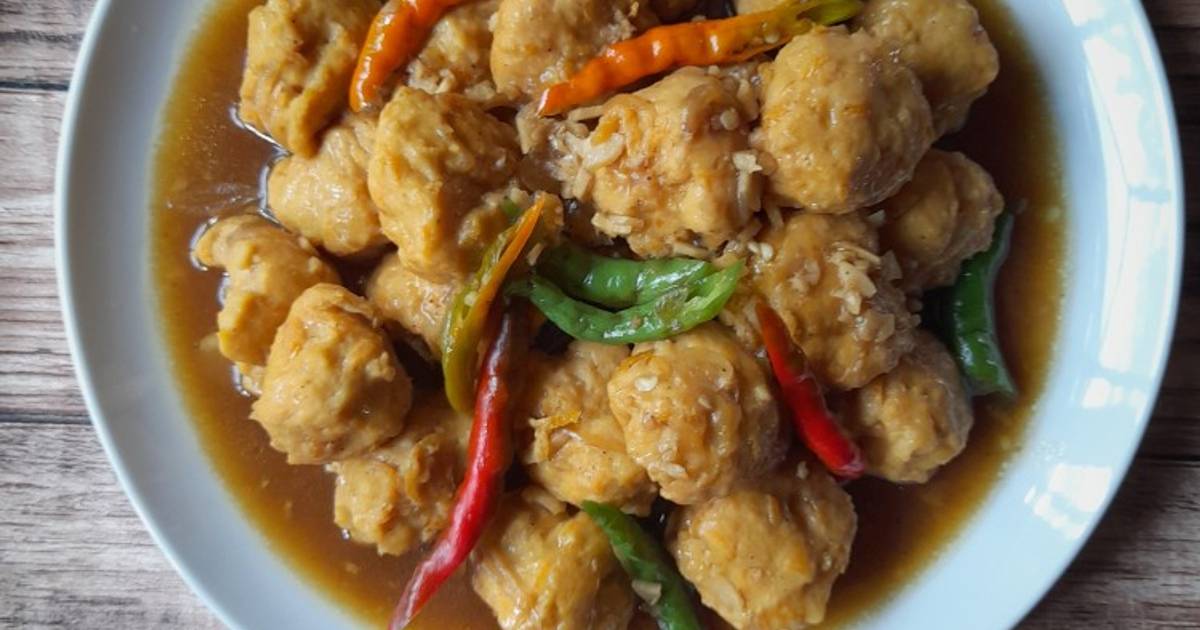 Resep Bola Ayam Sayur Saus Tiram Oleh Uci Mandasari Cookpad